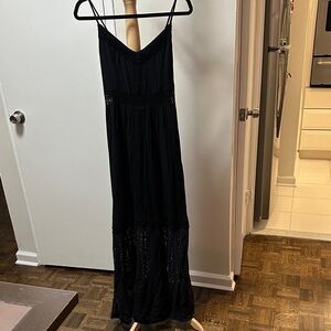 Abercrombie & Fitch Black Maxi Dress